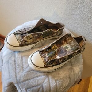 Camo Converse Sneakers